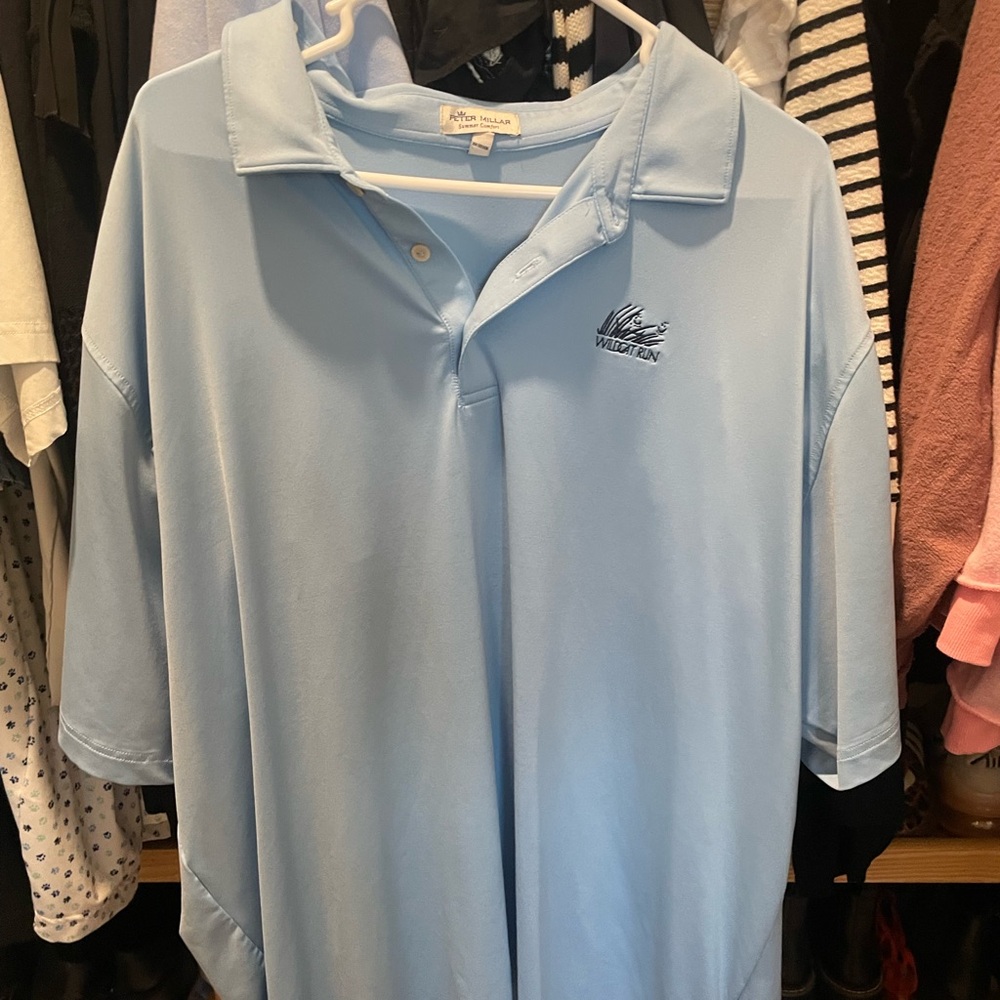 Peter Millar Sky Blue Summer Comfort Shirt